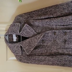 Calvin Klein wool blend coat